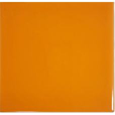 Плитка Mini Tile Orange glossy 99 мм × 99 мм