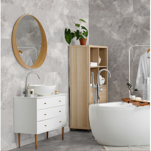 Керамогранит Global Tile Твист / Twist GT120608501MCR 60*120 серый