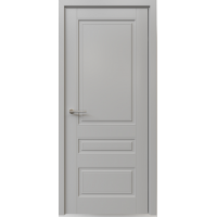 Дверь межкомнатная ALBERO Классика-3 серая, глухое полотно