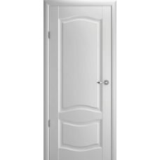 Дверь межкомнатная ALBERO Галерея ЛУВР 1 Платина, глухое полотно