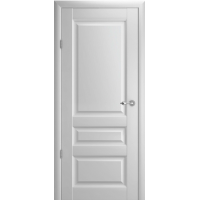 Дверь межкомнатная ALBERO Галерея ЭРМИТАЖ 2 Платина, глухое полотно