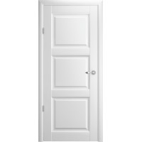 Дверь межкомнатная Галерея ЭРМИТАЖ-3 цвет белый, покрытие Vinyl
