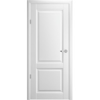 Дверь межкомнатная Галерея ЭРМИТАЖ-4 цвет белый, покрытие Vinyl