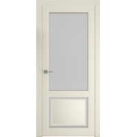 Дверь межкомнатная ALBERO Империя АФИНА-1 Ваниль, стекло мателюкс