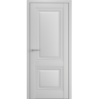 Дверь межкомнатная ALBERO Империя СПАРТА-2 Платина, глухое полотно