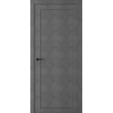 Дверь межкомнатная ALBERO Мегаполис Loft ВЕНА Бетон темный, глухое полотно