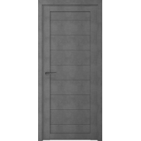 Дверь межкомнатная ALBERO Мегаполис Loft МЮНХЕН Бетон темный, глухое полотно