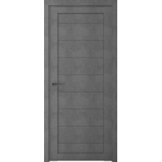 Дверь межкомнатная ALBERO Мегаполис Loft МЮНХЕН Бетон темный, глухое полотно