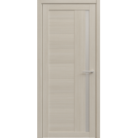 Дверь межкомнатная ALBERO Мегаполис Экошпон ВАЛЕНСИЯ Белый кипарис, стекло мателюкс