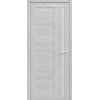 Дверь межкомнатная ALBERO Мегаполис Экошпон ВАЛЕНСИЯ Дуб нордик, стекло белое