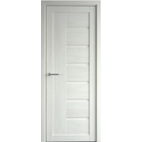 Дверь межкомнатная Мегаполис МАДРИД, цвет белый кипарис, покрытие эко-шпон