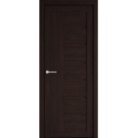 Дверь межкомнатная ALBERO Мегаполис Экошпон МАДРИД Темный кипарис, глухое полотно