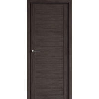 Дверь межкомнатная ALBERO Мегаполис Экошпон МЮНХЕН Серый кедр, глухое полотно
