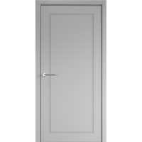 Дверь межкомнатная ALBERO НеоКлассика PRO-1 серая, глухое полотно