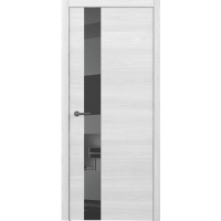 Дверь межкомнатная ALBERO Status G Дуб полярный, зеркало грей, кромка с 4х сторон