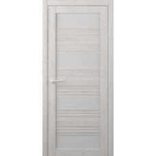 Дверь межкомнатная ALBERO West МОНТАНА Жемчужный, стекло мателюкс