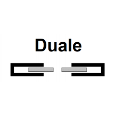 Пенал для раздвижной двери DUALE (ДУАЛЬ)