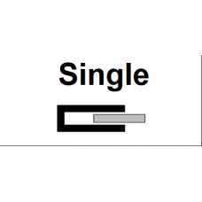 Пенал для раздвижной двери SINGLE (СИНГЛ)