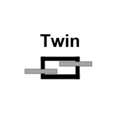 Пенал для раздвижной двери TWIN (ТВИН)