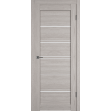 Дверь межкомнатная Владимирская фабрика дверей ( ВФД ) Atum Pro X28 Stone Oak, стекло белый сатинат "White Cloud"