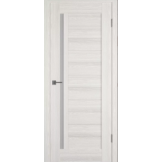 Дверь межкомнатная ВФД Atum X9 Shimmer, стекло белый сатинат "White Cloud"