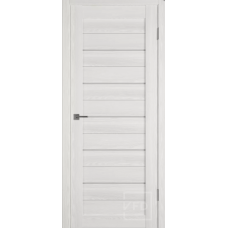 Дверь межкомнатная ВФД Atum X5 Shimmer, стекло белый сатинат "White Cloud"