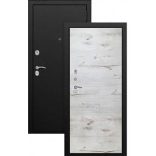 Дверь входная металлическая Аргус 3К Лайт, черный муар/дуб арктика
