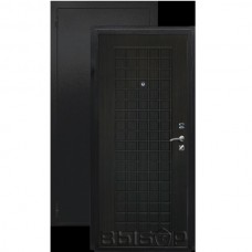 Дверь входная металлическая Выбор Дельта, черный бархат/венге