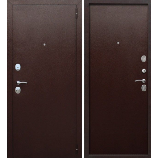 Дверь входная Ferroni Гарда 7.5 см Медный антик - Медный антик