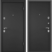 Дверь входная металлическая Промет НОРД, Букле графит - Букле графит, с терморазрывом