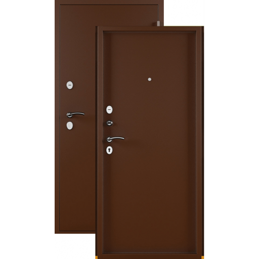 Дверь входная металлическая Промет ТИТАН, Медный антик - Медный антик
