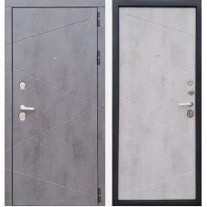 Дверь входная Ferroni ПРОРАБ Бетон графит - Бетон серый