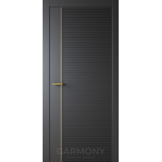 Дверь межкомнатная Гармония Z1M, глухое полотно, молдинг