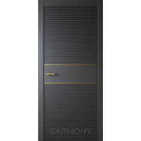 Дверь межкомнатная Garmony Z2M, глухое полотно, молдинг