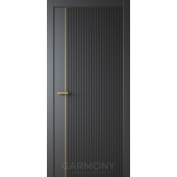Дверь межкомнатная Garmony Z7M, глухое полотно, молдинг