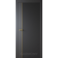 Дверь межкомнатная Garmony Z3M, глухое полотно, молдинг