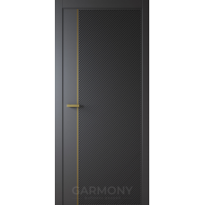 Дверь межкомнатная Гармония Z3M, глухое полотно, молдинг