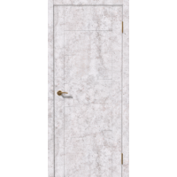 Дверь межкомнатная Дубрава Сибирь Flor ПИОН бетон, глухое полотно