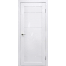 Дверь межкомнатная Дубрава Сибирь Foret Белый глянец, глухое полотно