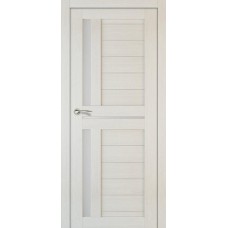 Дверь межкомнатная Леском Техно-9 Лиственница, стекло белое матовое