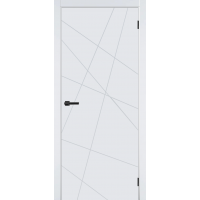Дверь межкомнатная Леском Тоскана-1 Эмалит белый, глухое полотно