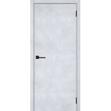 Дверь межкомнатная Леском Тоскана-1 Бетон снежный, глухое полотно