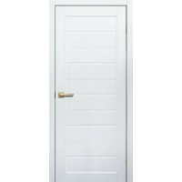 Дверь межкомнатная ламинированная Сибирь Профиль Skin Doors S01 Белая, глухое полотно