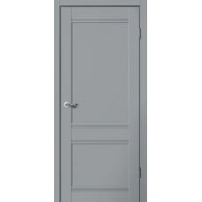 Дверь межкомнатная Сибирь Профиль Classic C01 Эмалит серый, глухое полотно