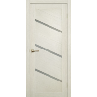 Дверь межкомнатная ламинированная Сибирь Профиль Lite doors L05 Бьянко, стекло белое матовое