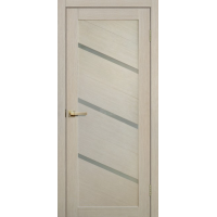 Дверь межкомнатная ламинированная Сибирь Профиль Lite doors L05 Ясень, стекло белое матовое