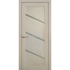 Дверь межкомнатная ламинированная Сибирь Профиль Lite doors L05 Ясень, стекло белое матовое