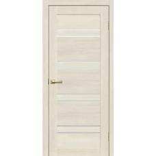 Дверь межкомнатная ламинированная Сибирь Профиль Lite doors L11 Бьянко, стекло белое матовое