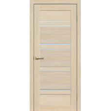 Дверь межкомнатная ламинированная Сибирь Профиль Lite doors L11 Ясень, стекло белое матовое