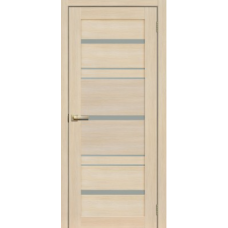 Дверь межкомнатная ламинированная Сибирь Профиль Lite doors L13 Ясень, стекло белое матовое